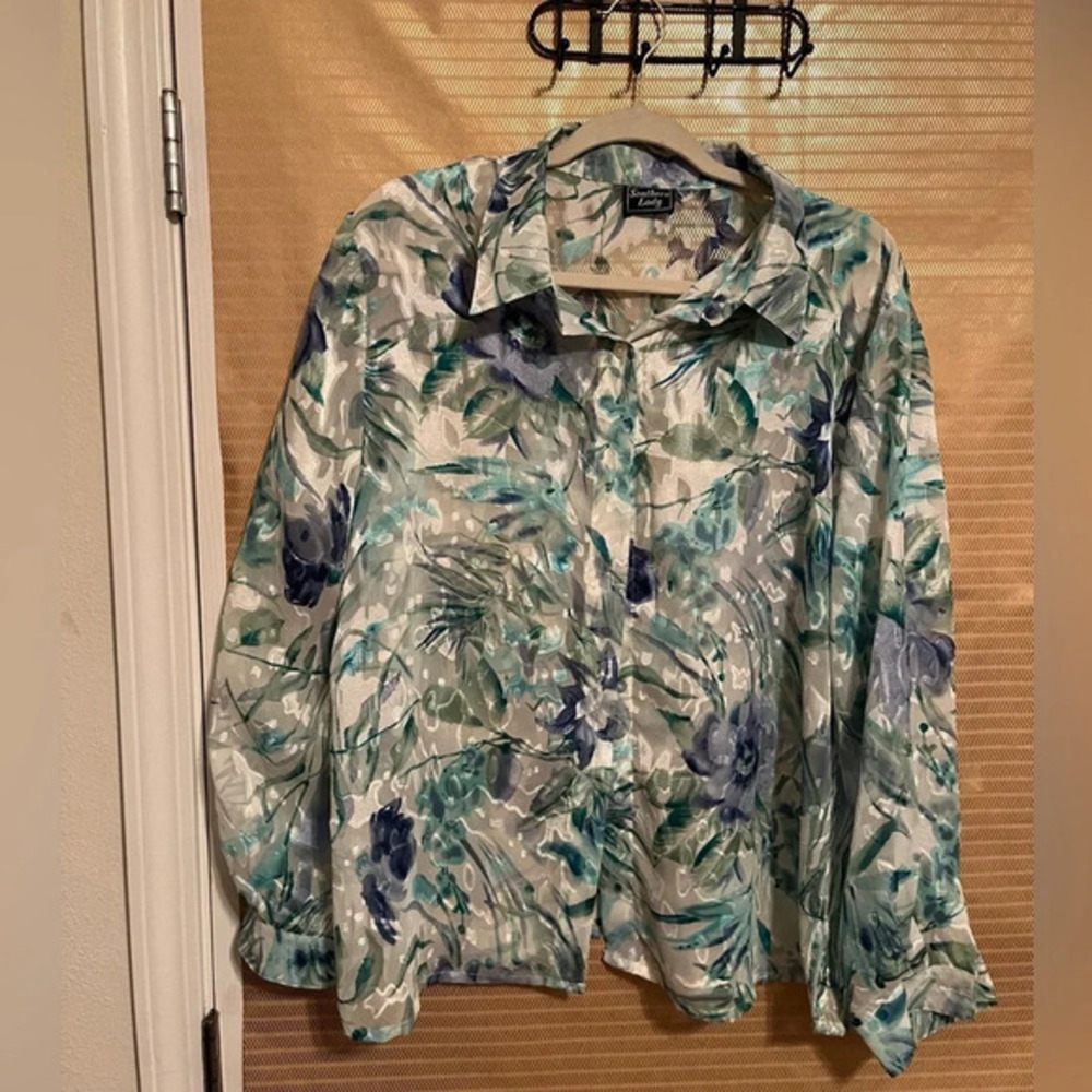 SOUTHERN LADY~SHEER TOPPER~XXL